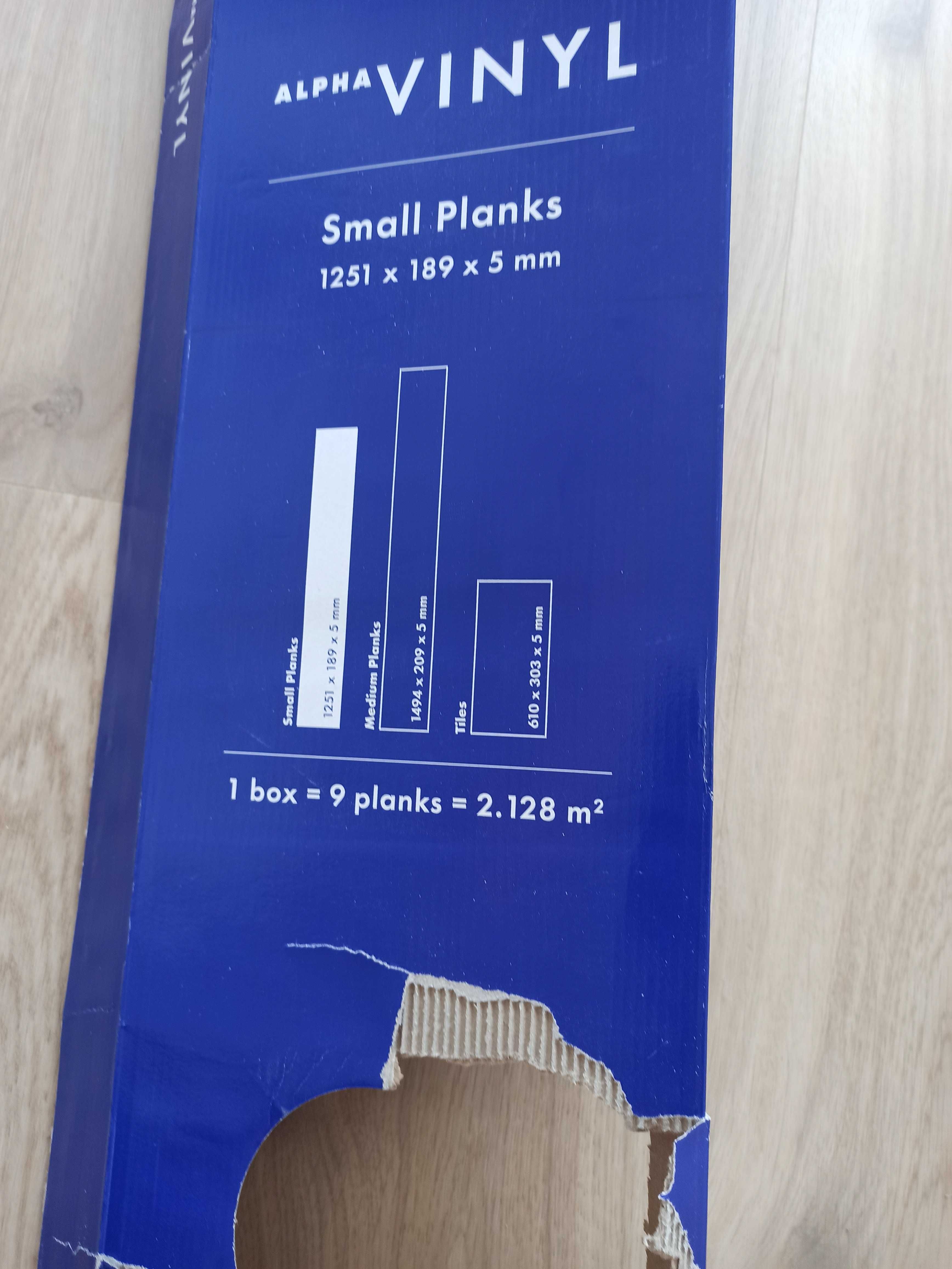 NOWE Panele winylowe QUICK STEP AVSP40018; gr. 5 mm; ilość: 29,79 m2