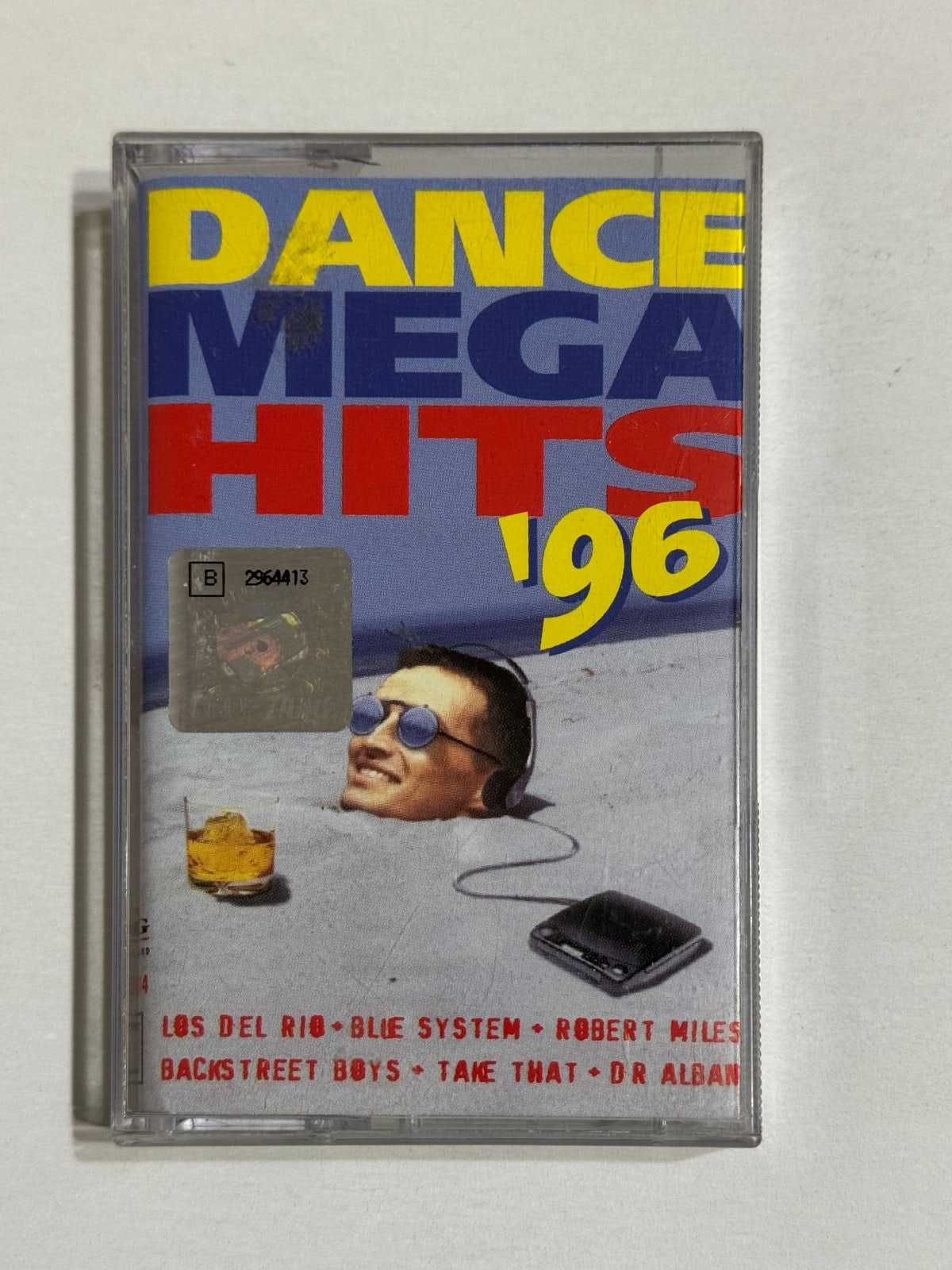 Dance Mega Hits '96 (Kaseta) Los Del Rio, Blue System, Dr Alban