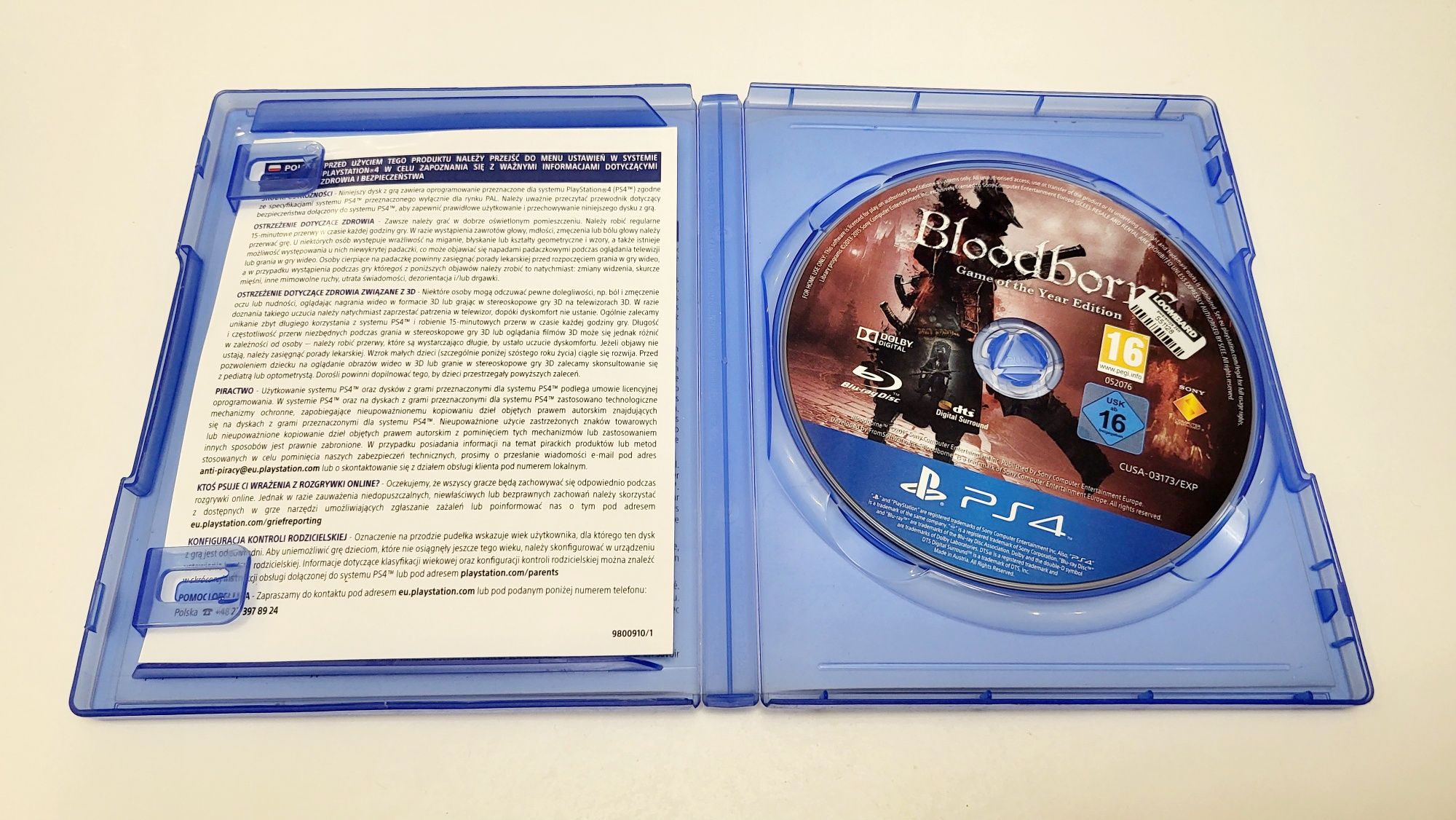 Gra Bloodborne Goty Game Of The Year Edition PL PS4 PS5 Playstation 4