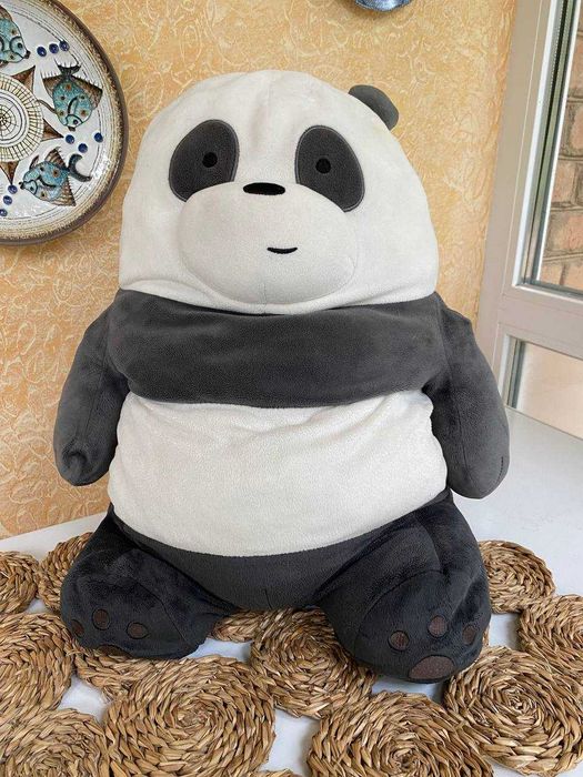 Мягкая Панда с кармашками