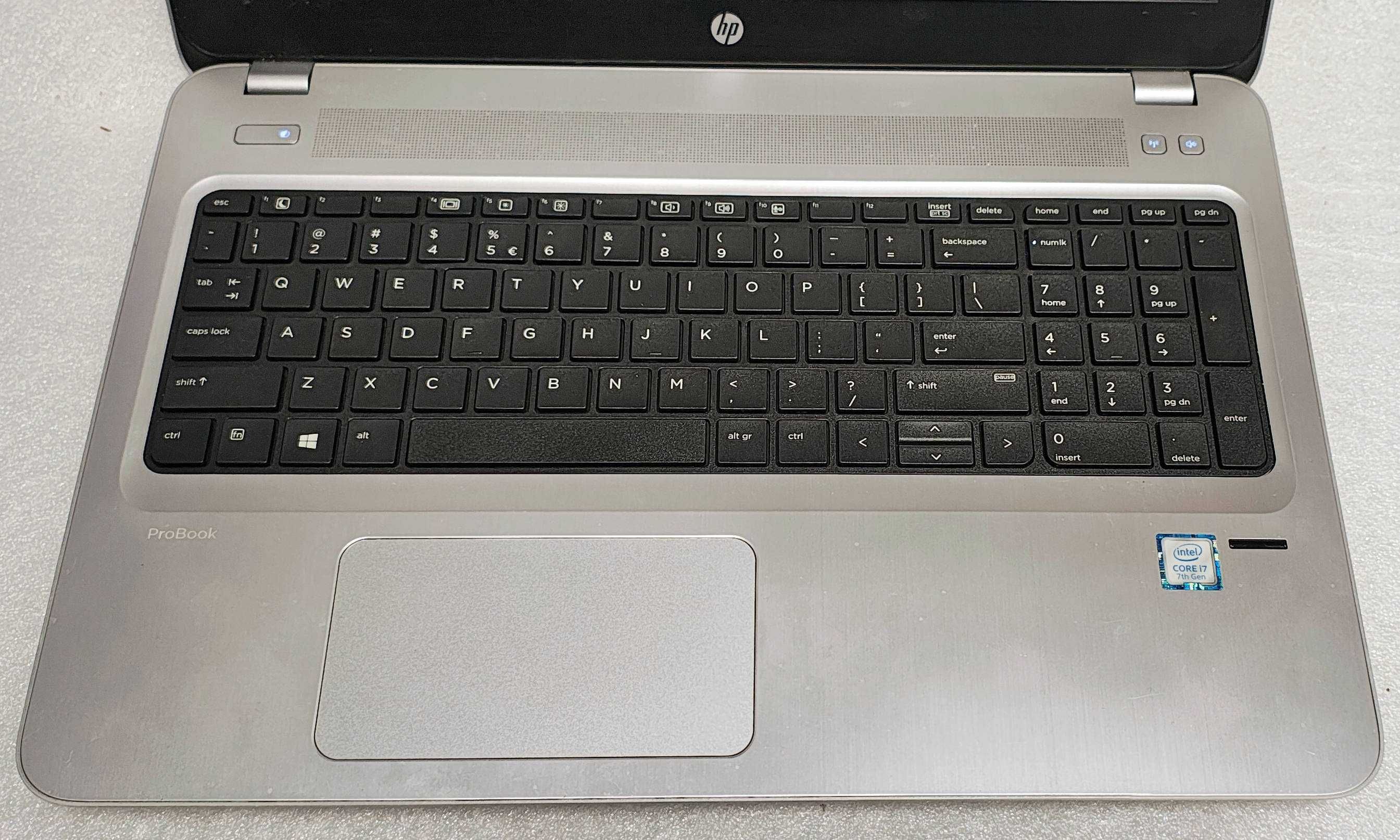 HP Probook 450 G4 Core i7 Ram 8 GB SSD NVME 256 GB Nvidia GeForce 930