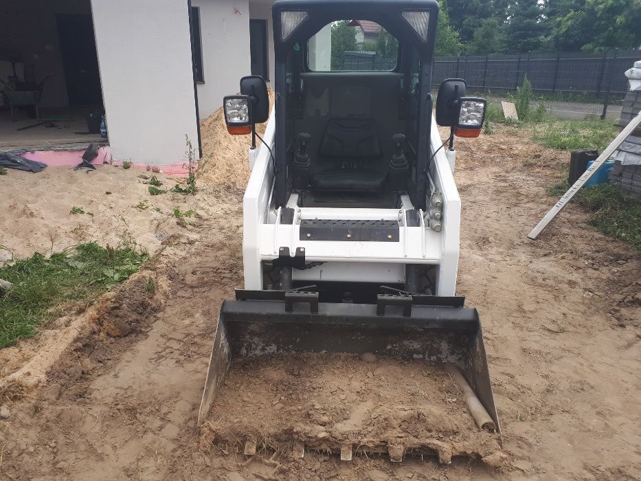 Pomocnik na budowie, wozidło, mini ładowarka, wynajem, wypożycz bobcat