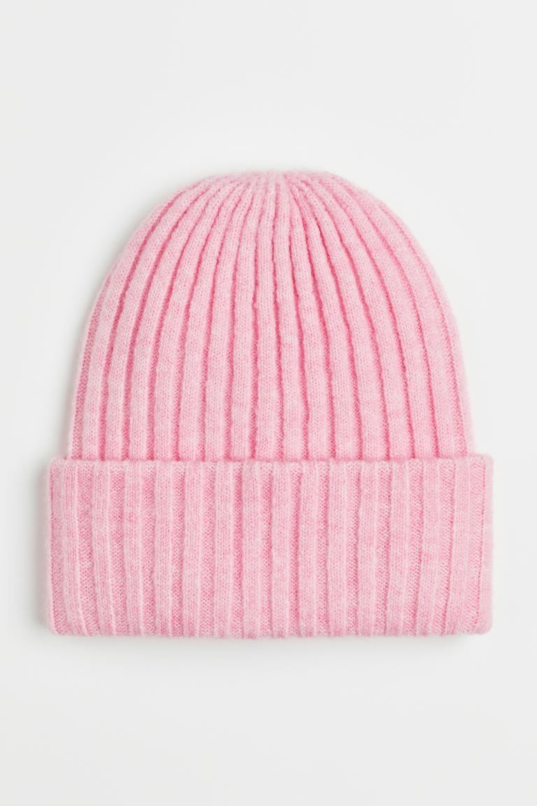 Тепла шапка шапуля h&m на 12-14+ років. Рожева