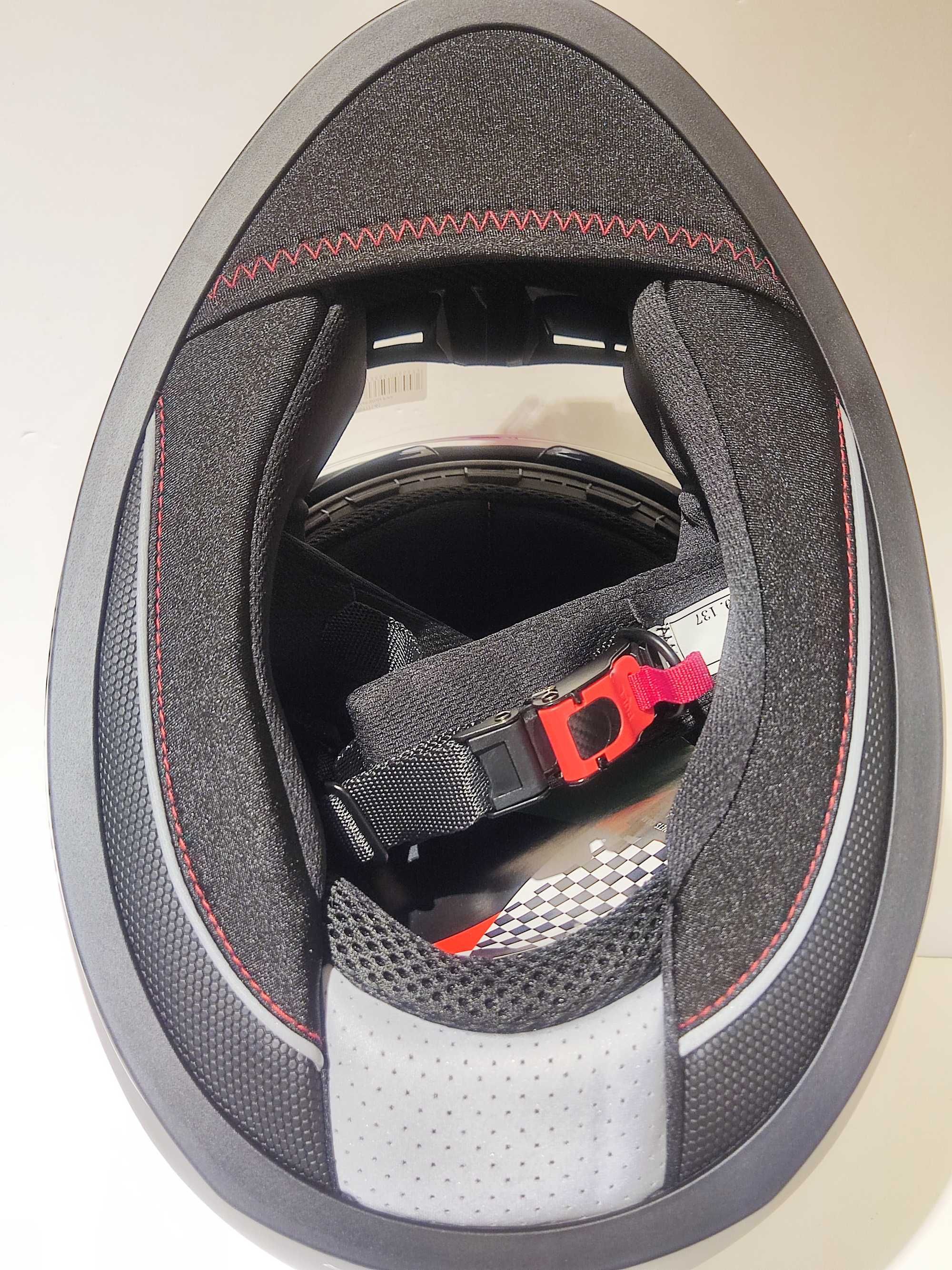 Capacete Shiro integral dupla-viseira senhora mota scooter novo