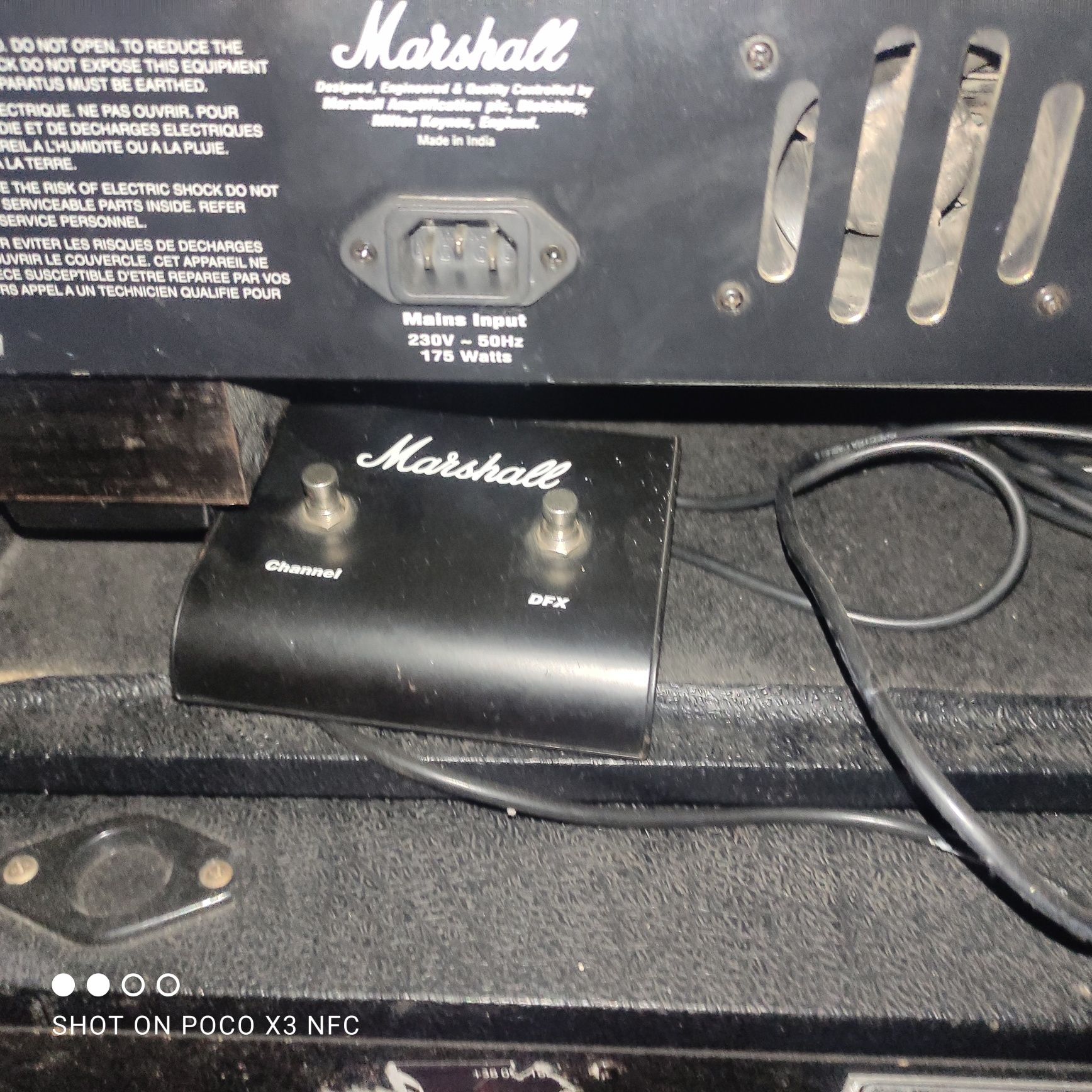 Гитарний комбо підсилювач Marshall mg412b и mg100