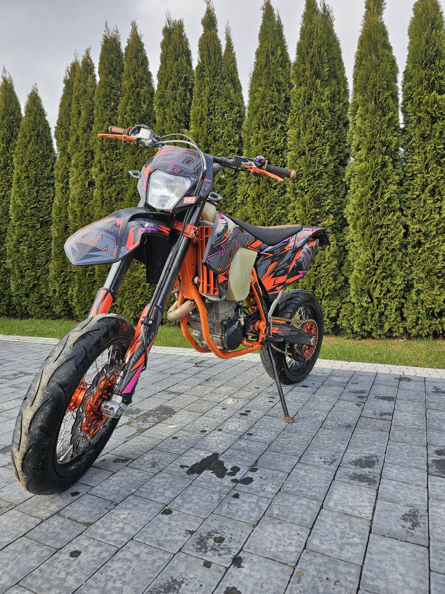 KTM EXC 450 SuperMoto