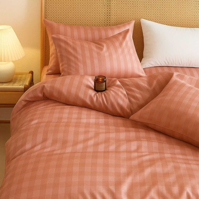 Постіль Полуторний Двухспальний Євро Сімейний Сатин Страйп Бязь Нові