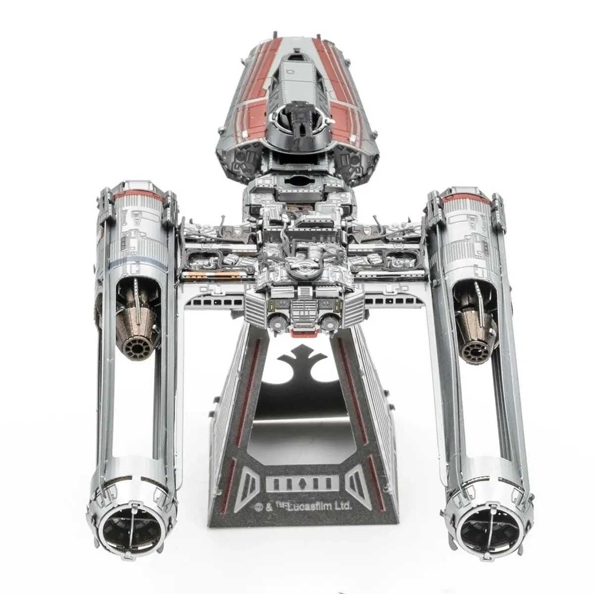 Metalowe Puzzle 3D - Model Star Wars: ZORII'S Y-WING FIGHTER