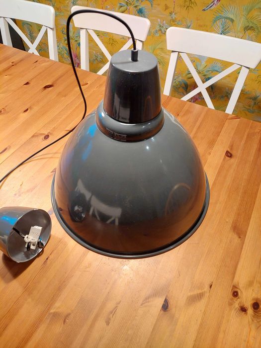 Lampa wisząca w stylu loftowym, firmy Ikea