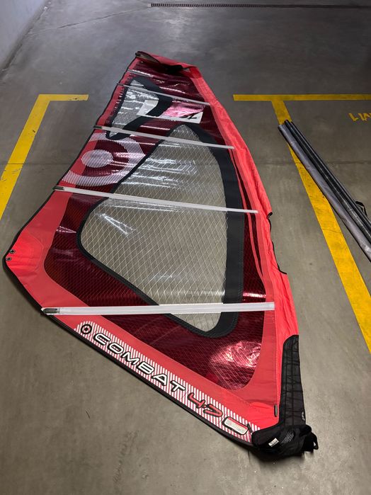 Neilpryde COMBAT 4,7 - żagiel windsurfigowy + maszt 400cm RDM