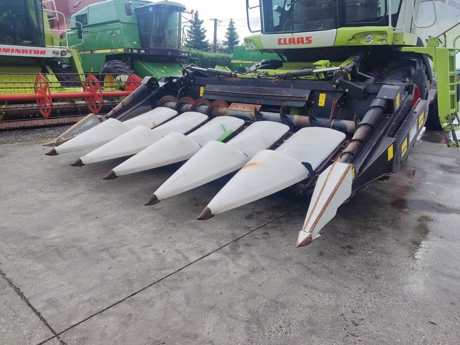 Przystawka heder do kukurydzy Idass, 6 rzędów, składana 75cm, docinacz