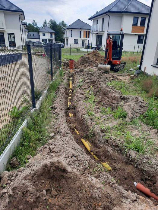 Wercenie ,pod slupy sadownicze ,wstawianie, melioracje,drenaże .