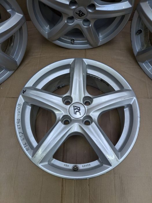 Alufelgi Felgi Aluminiowe R16 4x108 et40 Peugeot Citroen Ford