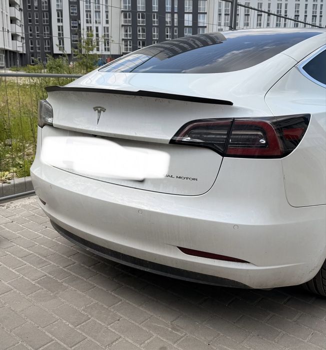 Спойлер для Tesla Model 3/Y/Highland-новий(глянець,мат,карбон матовий)
