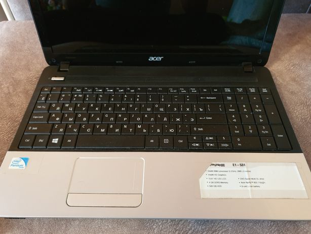 Ноутбук Acer Aspire E1-531 у відмінному стані.