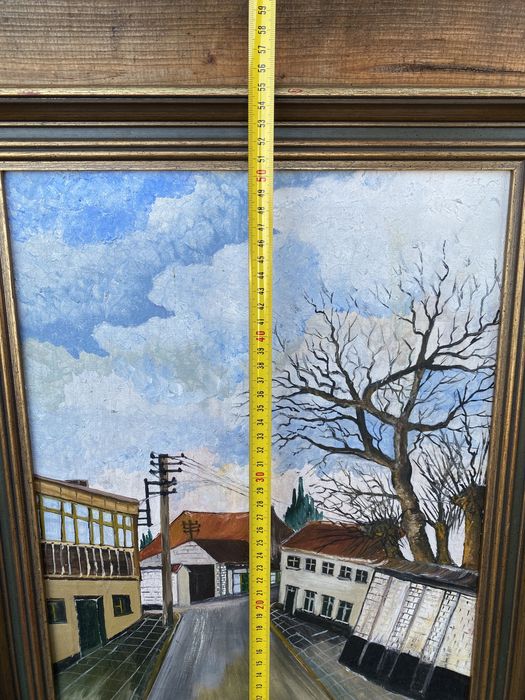 Картина маслом холст