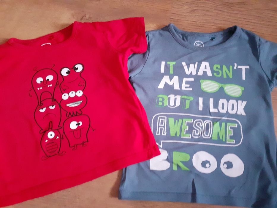 Koszulki dla chłopca Cool Club, R. 74