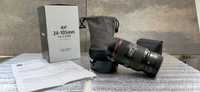 Canon EF 24-105mm IS ll USM + Anel adaptador
