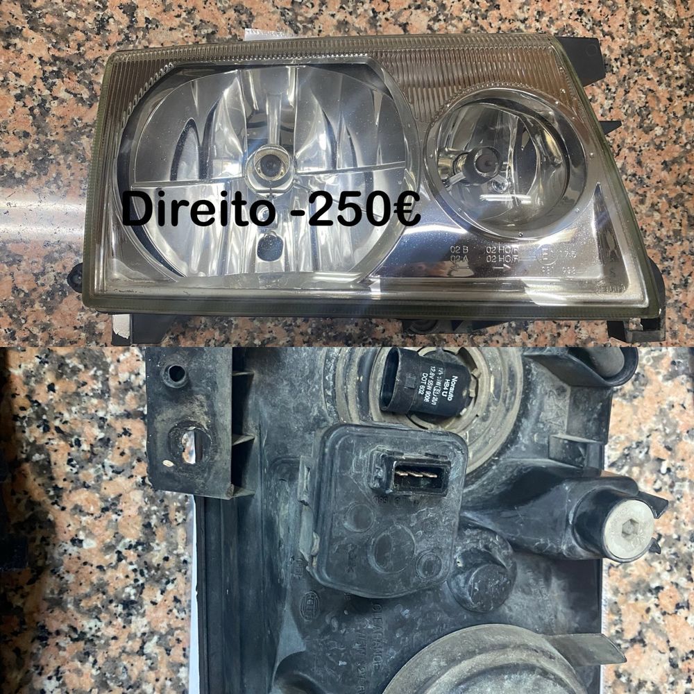 Farois nissan terrano 2 TD e TDI ( ford maverick, pisca, farolins)