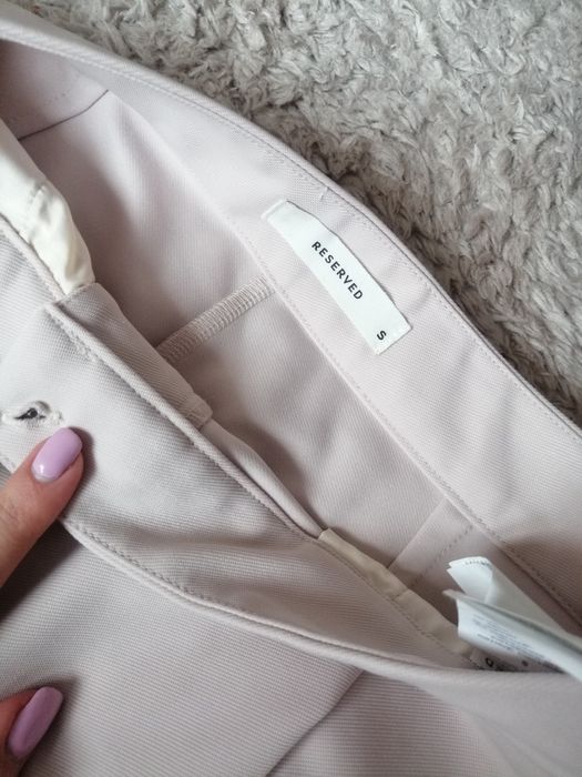 Eleganckie spodnie garniturowe