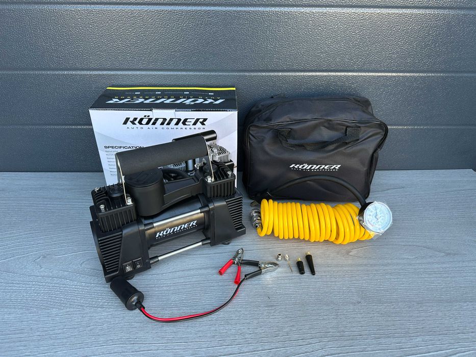 ‼️АКЦІЯ‼️Компресор для автомобіля від прикурювача Könner TT-27K