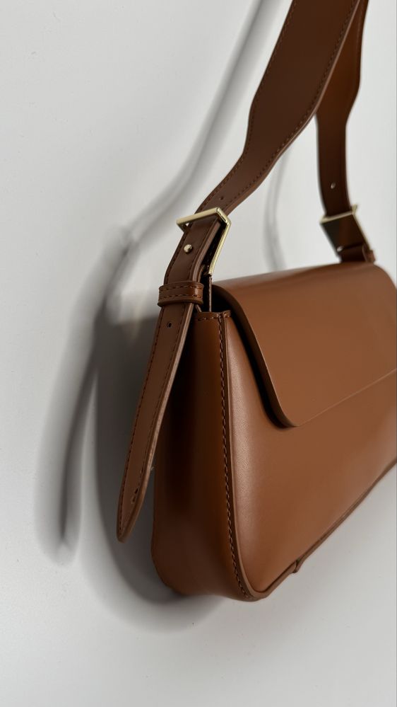 Zara сумка стан нової карамельна