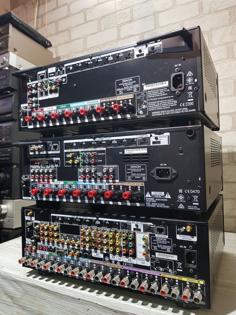 AV ресиверDenon AVR-X6200/3100/2100 /wifi /у з Німеччини