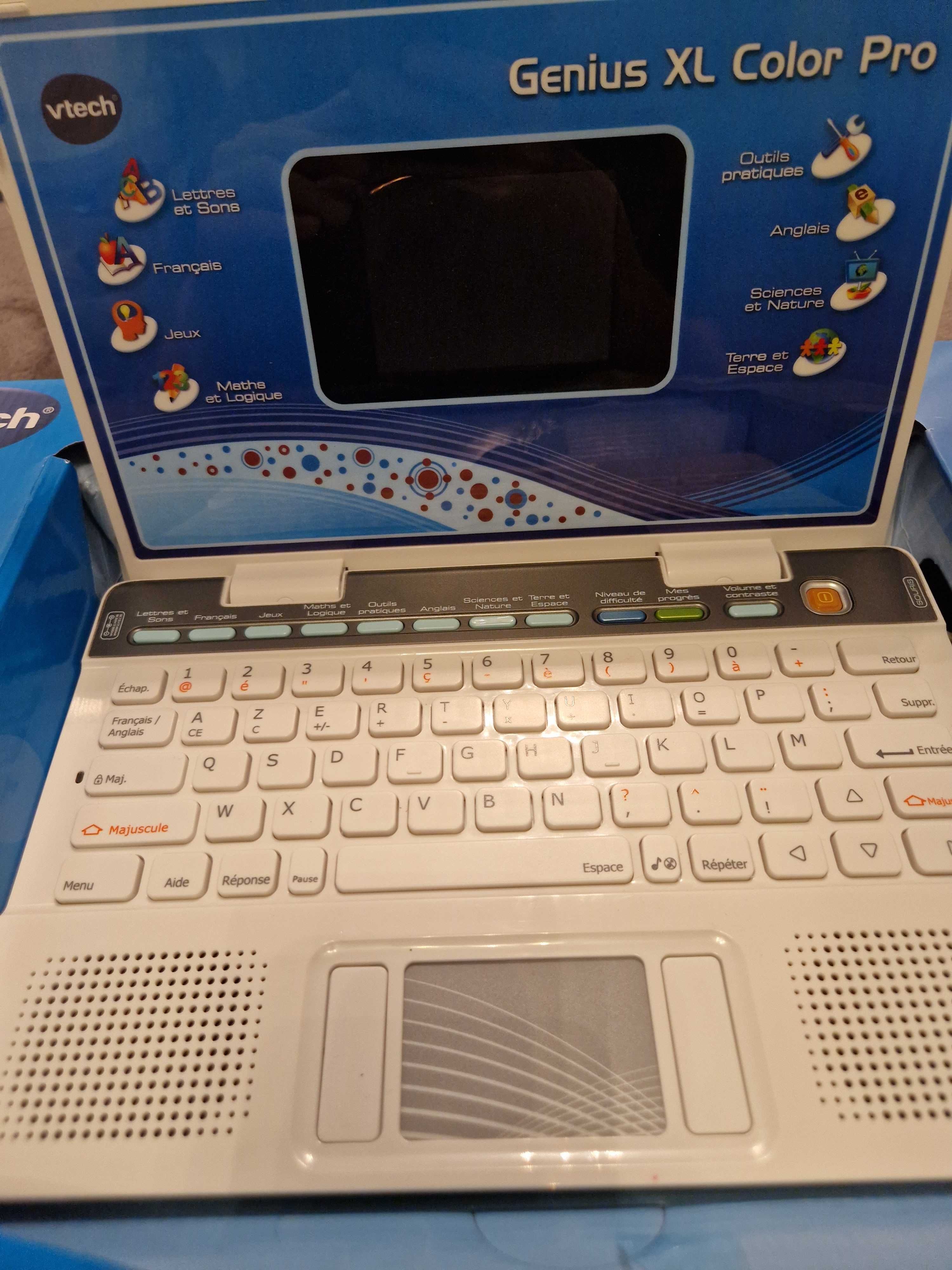 Laptop elektroniczny VTech Genius XL srebrny
