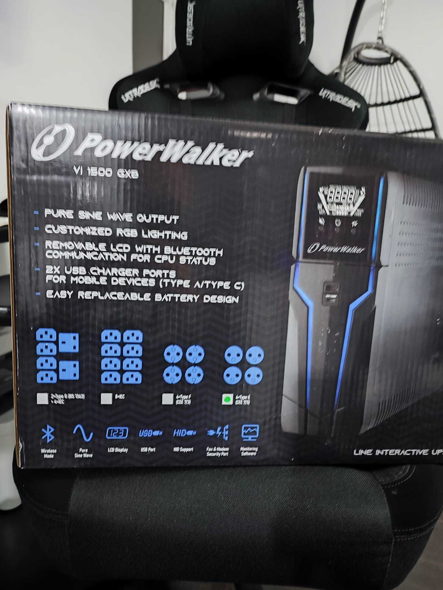 Zasilacz UPS Power Walker VI 1500 - nowy - O K A Z J A!