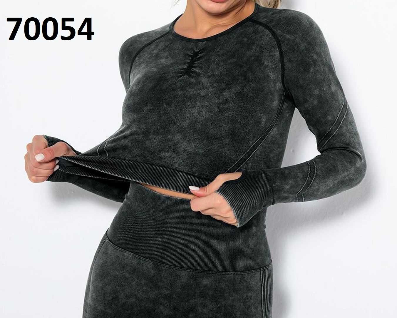 Комплект для Фітнесу "Денім" Push-up S/M/L Лосини+Рашгард