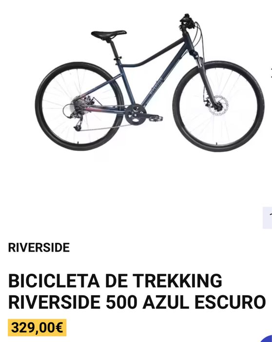 Bicicleta Riverside 500 decathlon