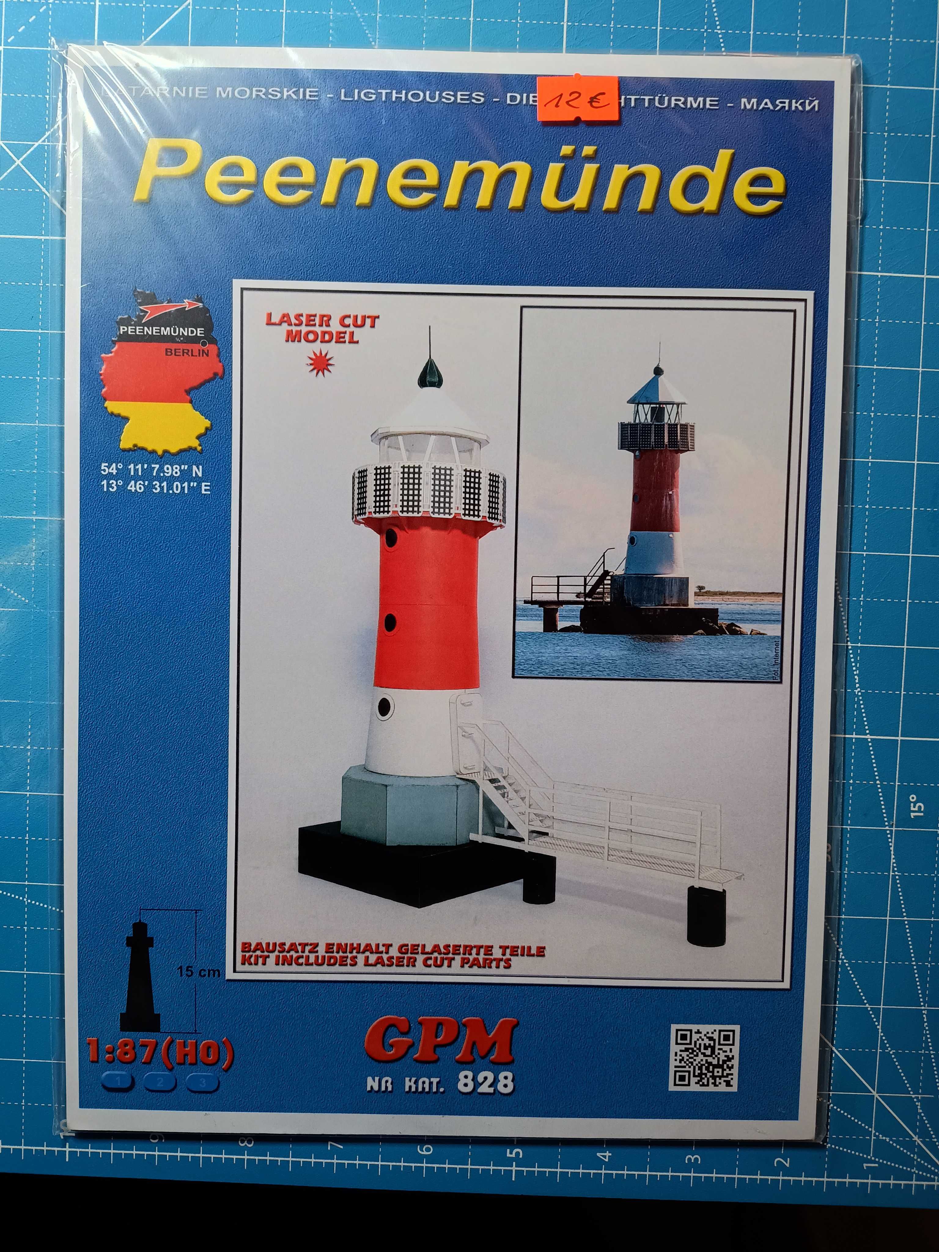 Latarnia morska Peenemunde - GPM 1/87