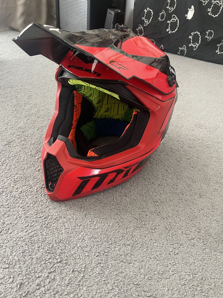 Kask enduro falcon fullface.