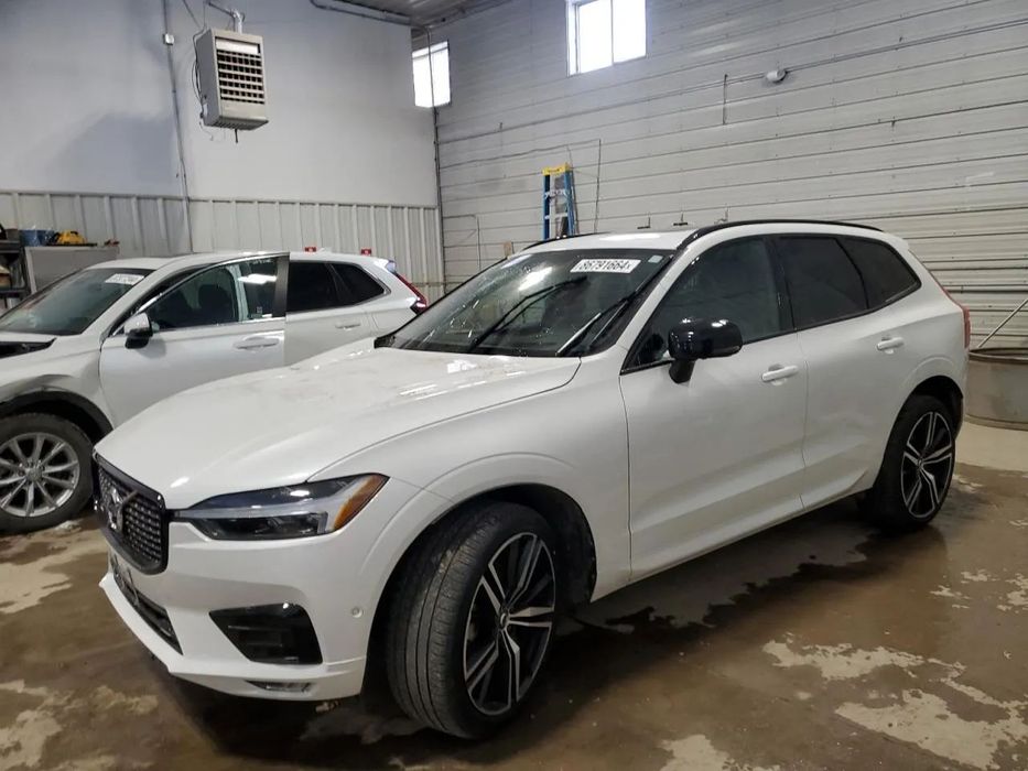 Volvo XC 60 2021 | R-Design | Niski przebieg | Mała szkoda | Niska akcyza