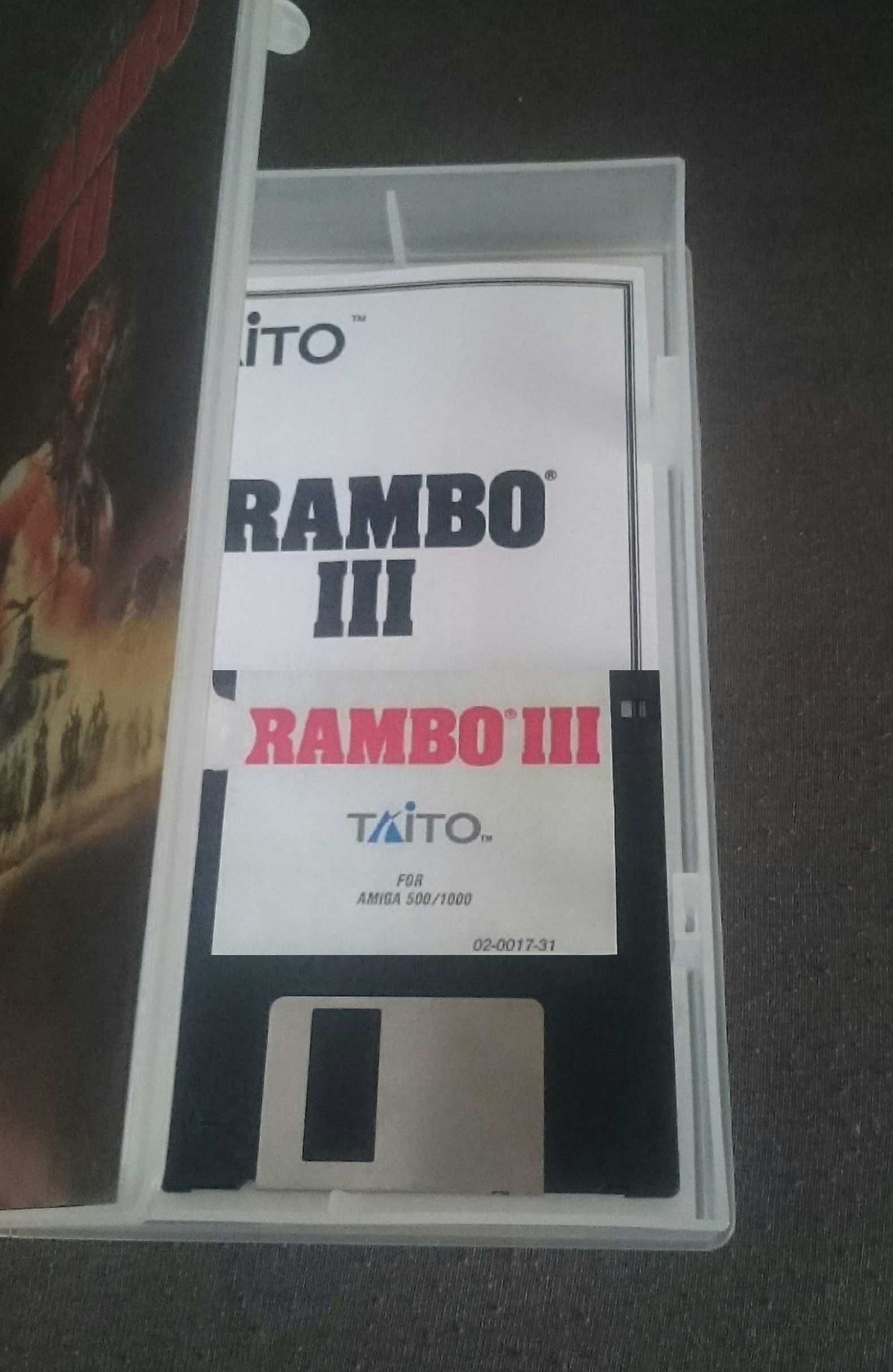 Rambo III - Gry Dyskietki Dla Stacja Dyskietek Amiga 500 / 1200 / 4000