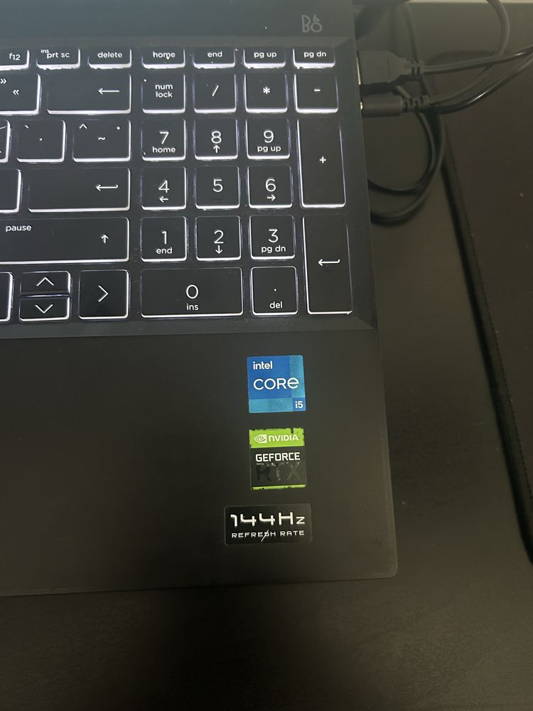 “NOTEBOOK GAMER HP PAVILLION 15.6” - rtx 3050 ti | i5| 16gb ram- usado
