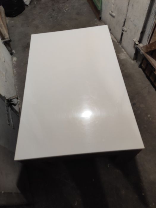 Ława pokojowa stolik biały połysk