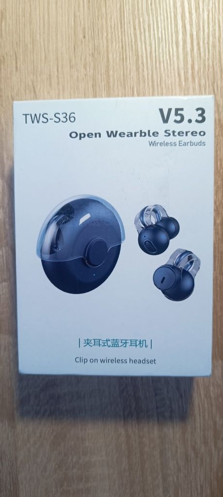 бездротові навушники TWS-S36 V5.3 Open Wearable