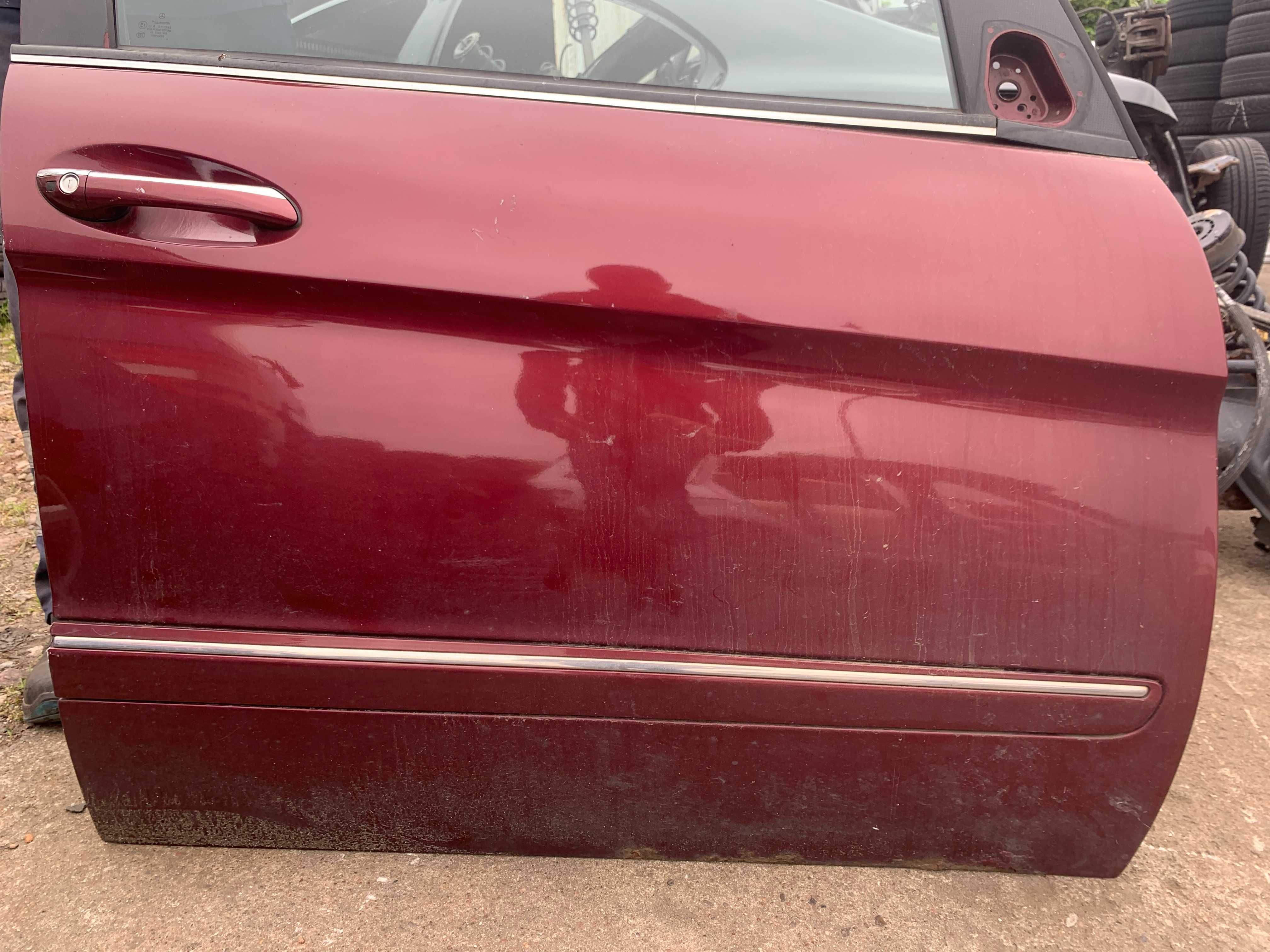 Mercedes b klasa w245 DRZWI PRAWE przód wiśniowe czerwone lakier 597