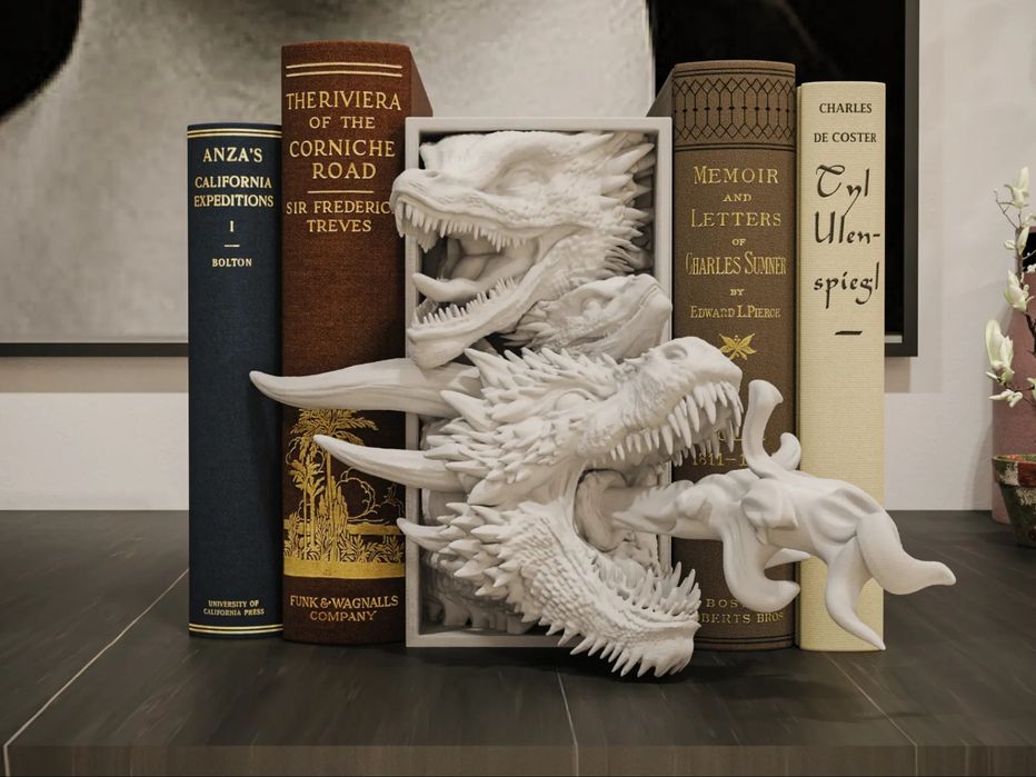 Dragão dragon book 3D