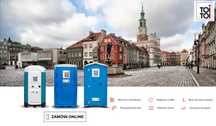 Toaleta przenośna TOI TOI wynajem toalety serwis toalet wc na budowę