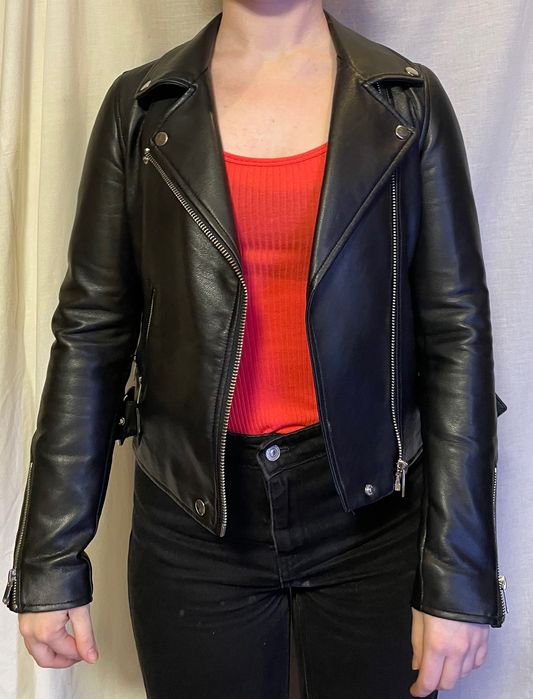 Pimkie косуха/ куртка з екошкіри, байкерський куртка/ кожанка