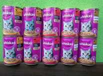 10 puszek karmy Whiskas dla kota puszka 400g mix smaków Okazja