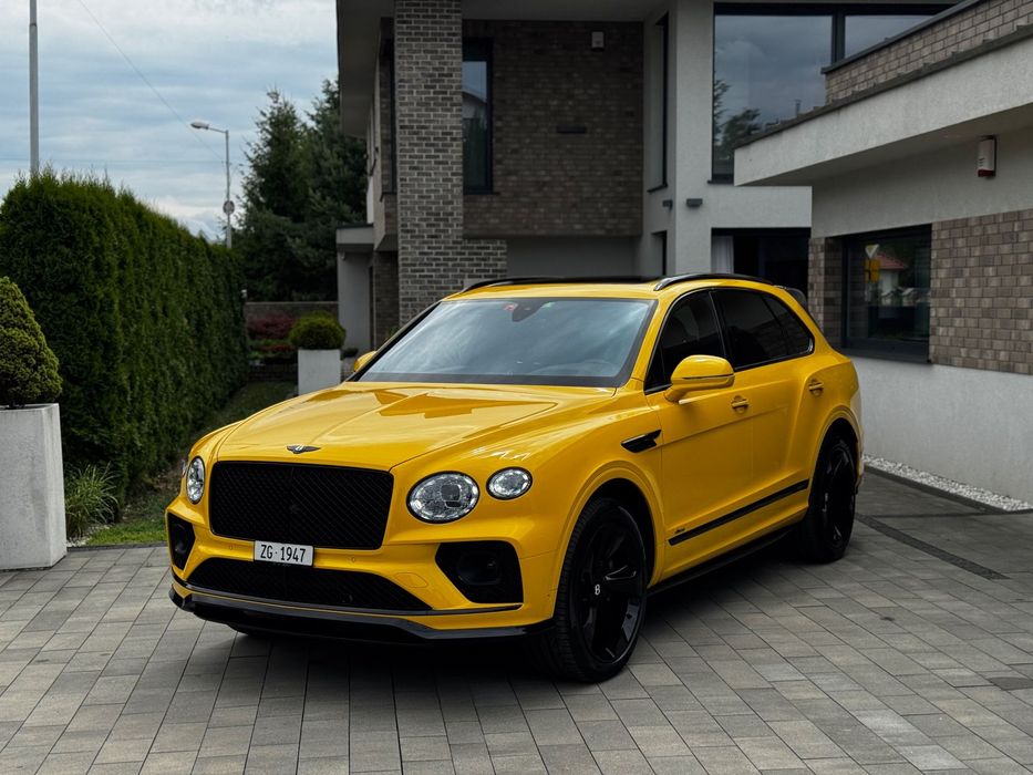 Bentley Bentayga Azure V8 Gwarancja Pierwszy Właściciel Panorama 22" Naim Carbon