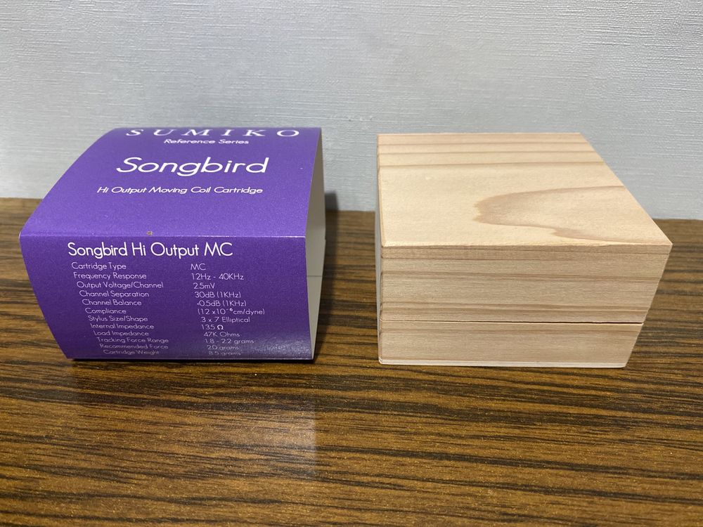 Обсолютно Новый!! Картридж Sumiko cartridge Songbird Hi MC Hi-Output