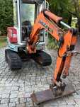 Minikoparka Takeuchi 3 Łyzki 2.4 tony Japońska silnik yanmar