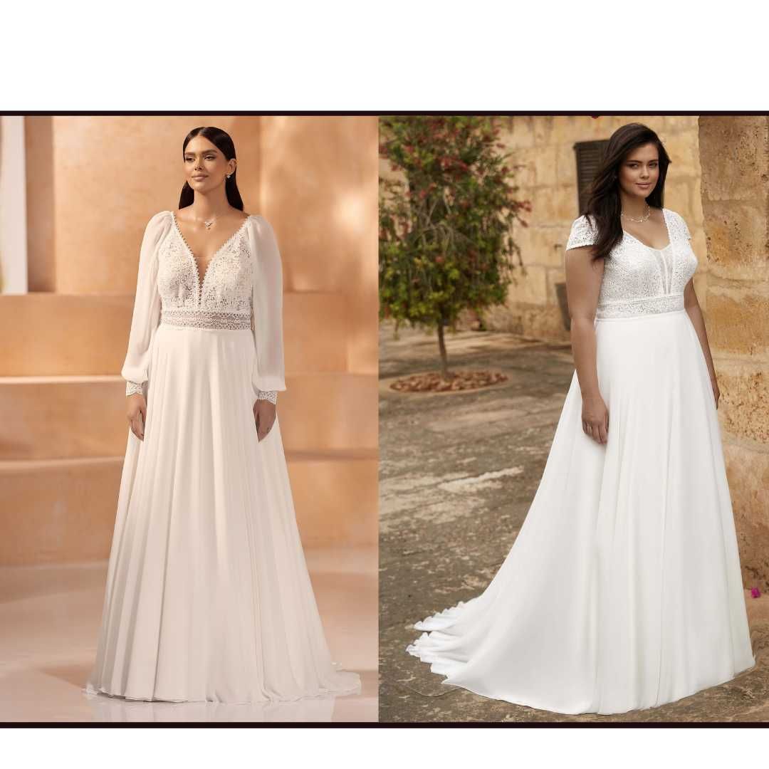 Vestidos de noiva tamanhos grandes, na ROSSY NOIVAS desde 300€