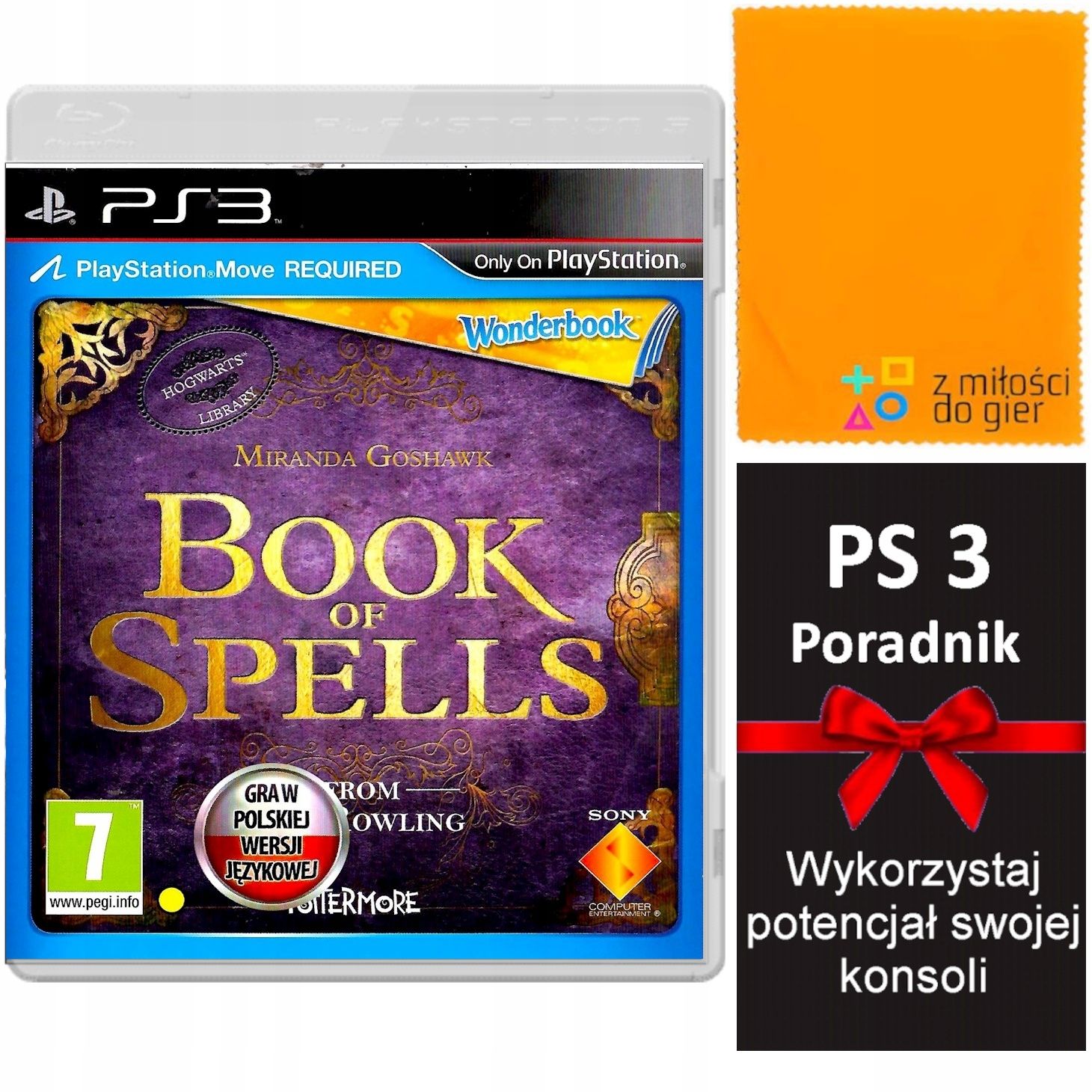 Ps3 Wonderbook Book Of Spells Księga Czarów Po Polsku Dubbing Pl