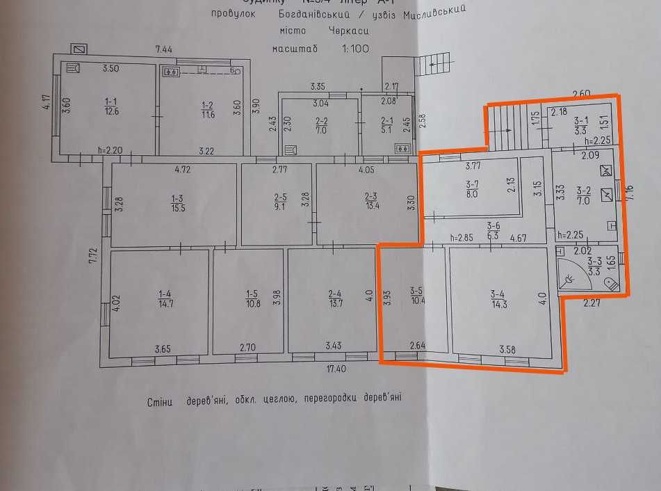 Частина будинку Митниця, близкість Центру міста