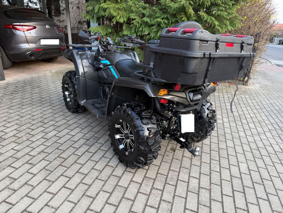 Cfmoto 520L CF Moto salon PL 2022 doposażony, niski przebieg + pług